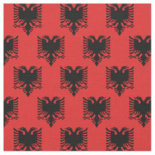 Albanien Flag & Albanien Trendy Fabric /mode Stoff