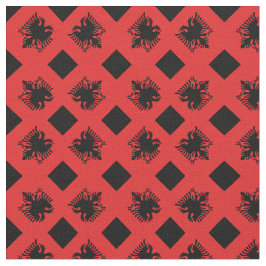 Albanien Flag & Albanien Trendy Fabric /mode Stoff
