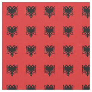 Albanien Flag & Albanien Trendy Fabric /mode Stoff