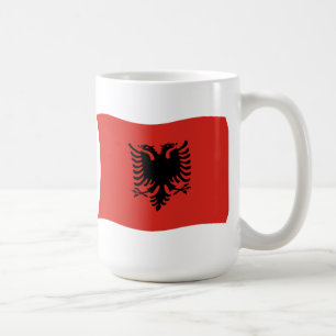 Albanien Flagge Tasse