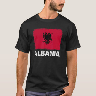 Albanien Flaggen Unterstützung der albanischen Bev T-Shirt