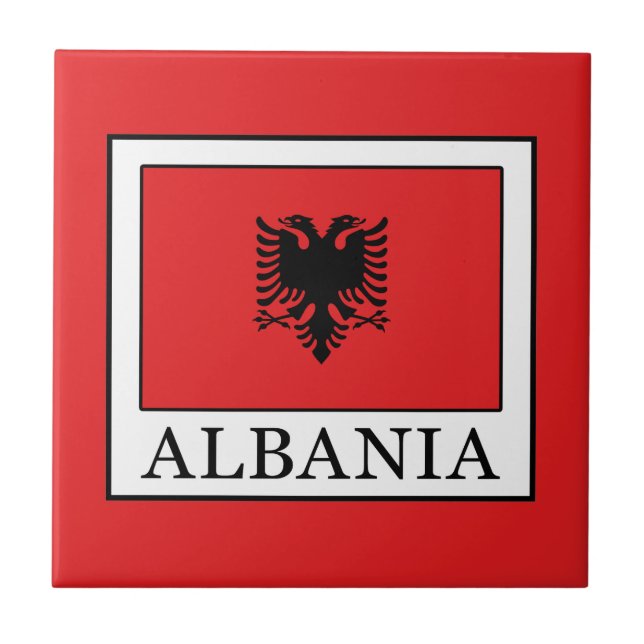 Albanien Fliese (Vorderseite)