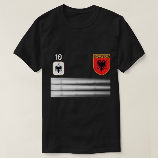 Albanien Football Jersey 2021 Shqiperia Soccer T-Shirt (Design vorne)