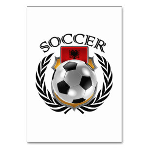 Albanien Fußball 2016 Fangerät Tischnummer