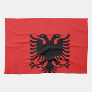 Albanien ganz über Entwurf Handtuch