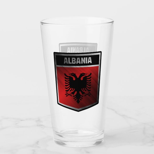 Albanien Glas (Vorderseite)