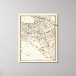 Albanien, Iberia, Colchis, Armenien, Mesopotamien Leinwanddruck