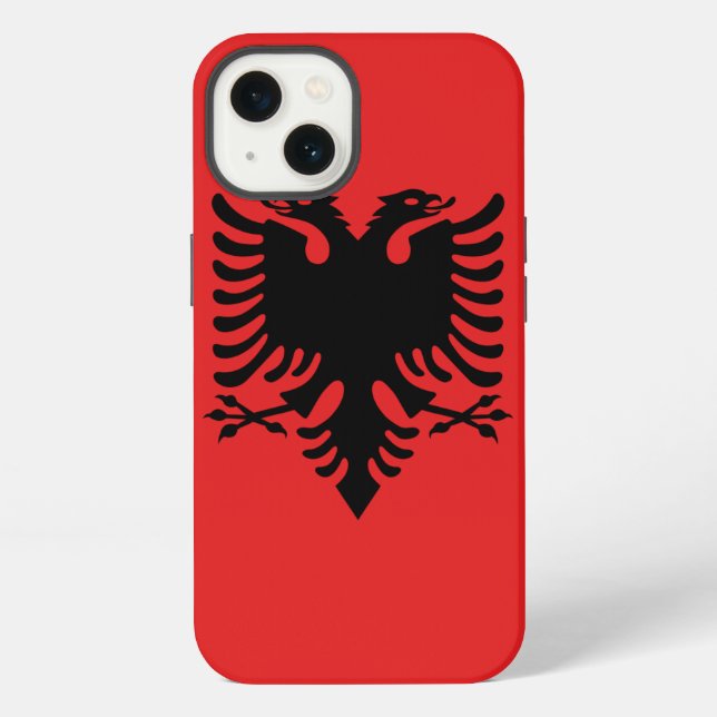 Albanien iPhone Hülle (Rückseite)