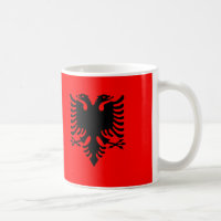 Albanien Keramik Tasse
