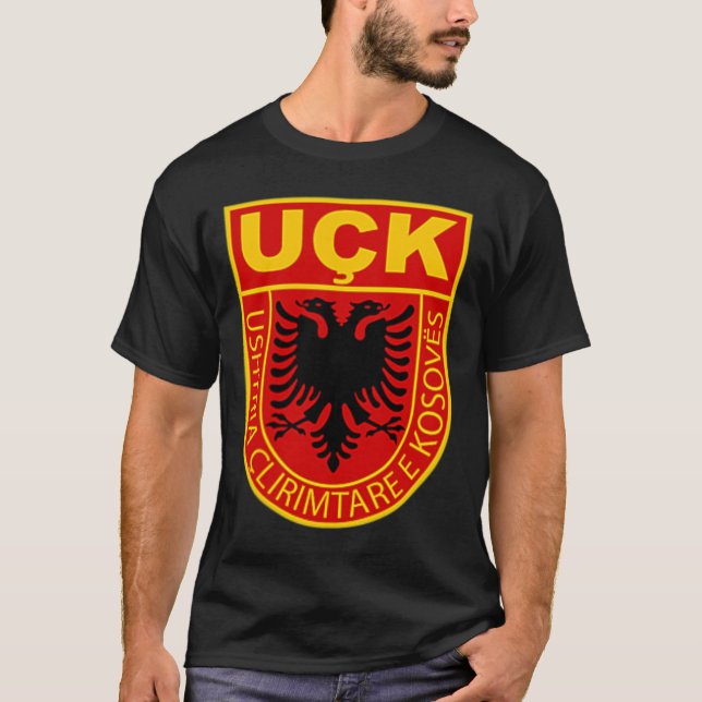 Albanien kosovo Armee Shirt uck uqk Patriot (Vorderseite)