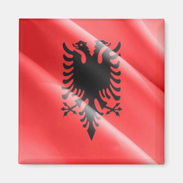 Albanien, Kühlschrank Magnet (Vorne)