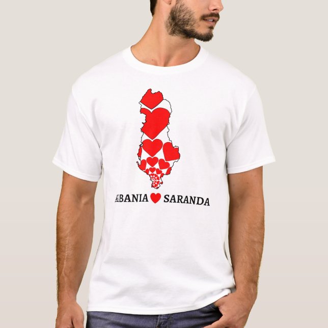 Albanien - Liebe Saranda - T-Shirt (Vorderseite)