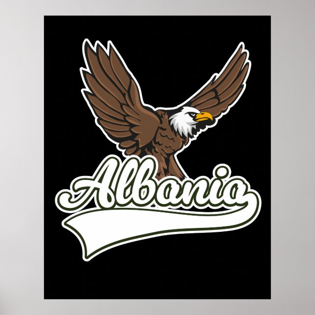 Albanien - Logo Poster (Vorne)