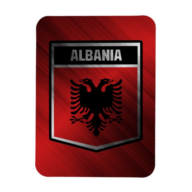Albanien Magnet (Vertikal)