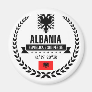 Albanien Magnet