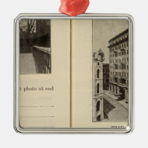 Albanien, New York Silbernes Ornament