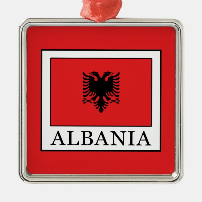 Albanien Ornament Aus Metall (Vorne)