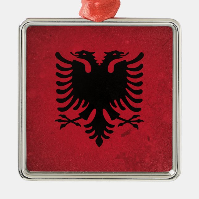 Albanien Ornament Aus Metall (Vorne)