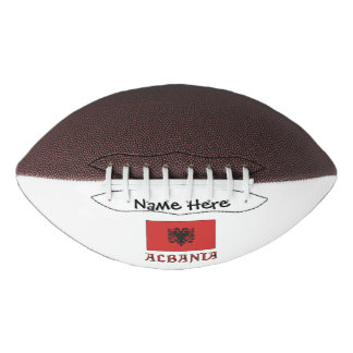 Albanien - Personalisierter Text der albanischen F Football