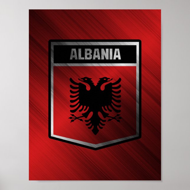 Albanien Poster (Vorne)