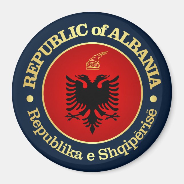 Albanien (rd) magnet (Vorne)