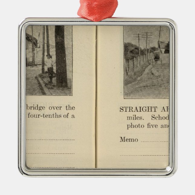 Albanien Rensselaer OstGreenbush Silbernes Ornament (Vorne)