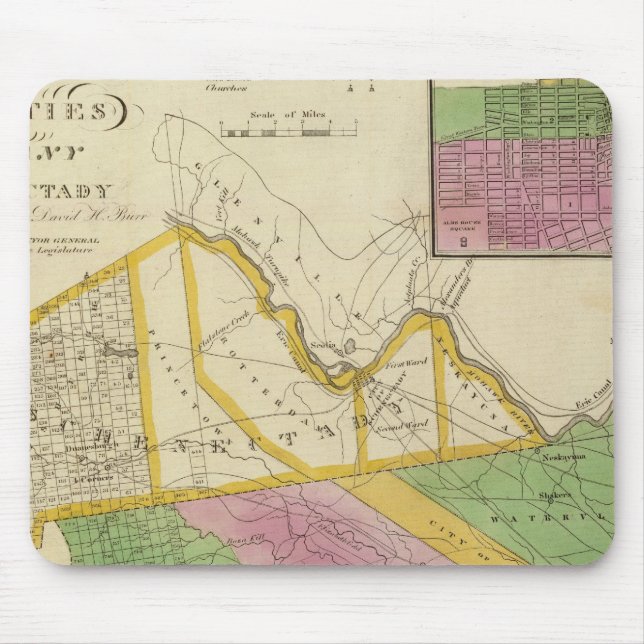 Albanien, Schenk-Landkreis Mousepad (Vorne)