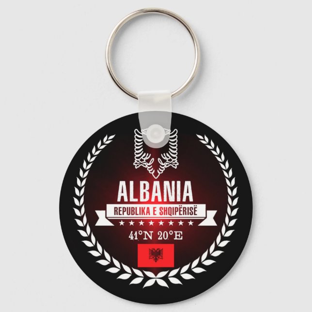 Albanien Schlüsselanhänger (Vorderseite)