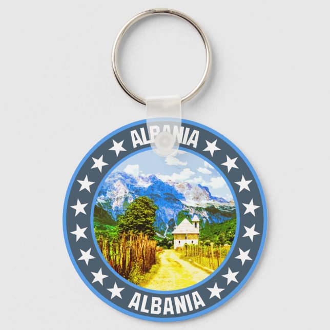 Albanien Schlüsselanhänger (Vorderseite)