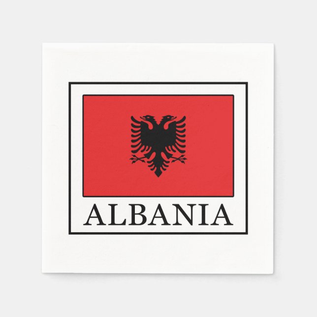 Albanien Serviette (Vorderseite)
