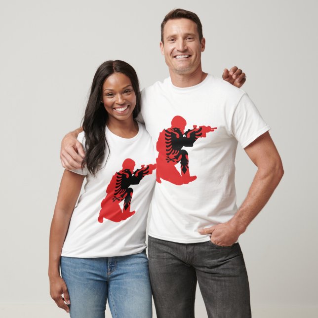 Albanien Siegel T-Shirt (Unisex)