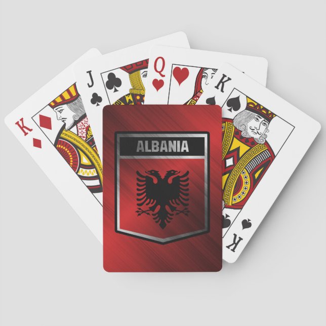 Albanien Spielkarten (Rückseite)