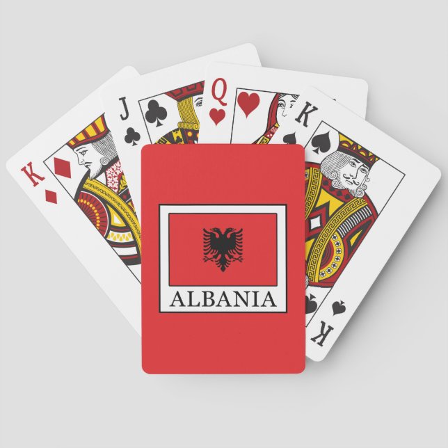 Albanien Spielkarten (Rückseite)