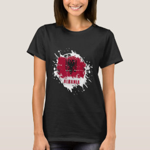 Albanien Splash T-Shirt