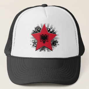 Albanien Stern Truckerkappe
