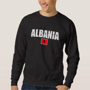 Albanien Stolz auf die albanische Flagge 2 Sweatshirt