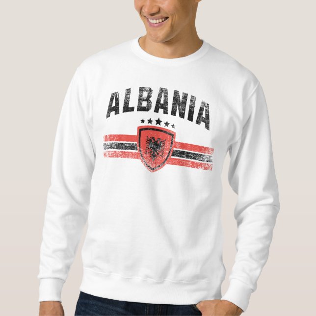 Albanien Sweatshirt (Vorderseite)