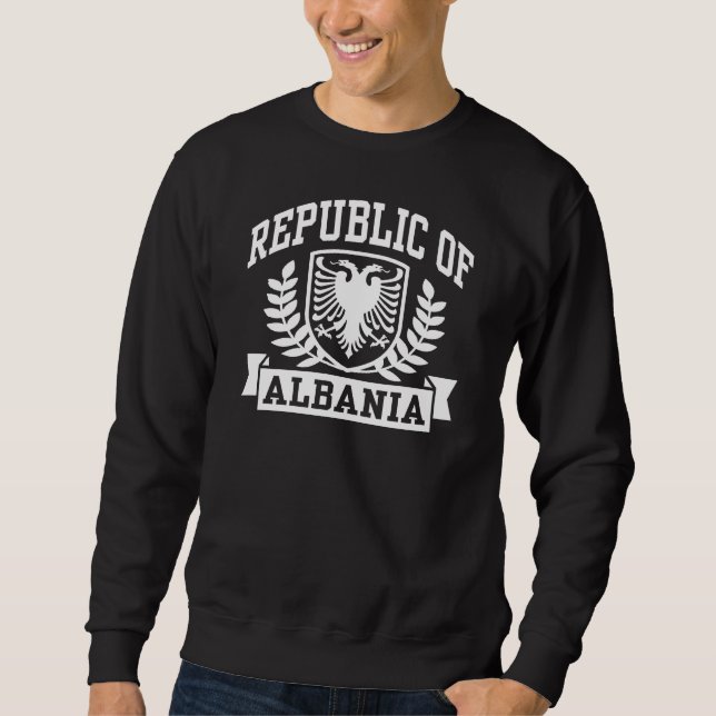 Albanien Sweatshirt (Vorderseite)