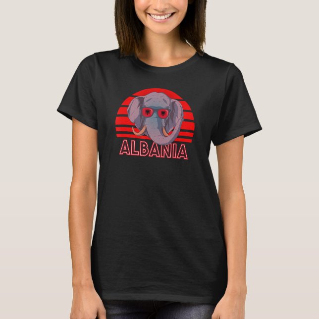 Albanien T-Shirt (Vorderseite)