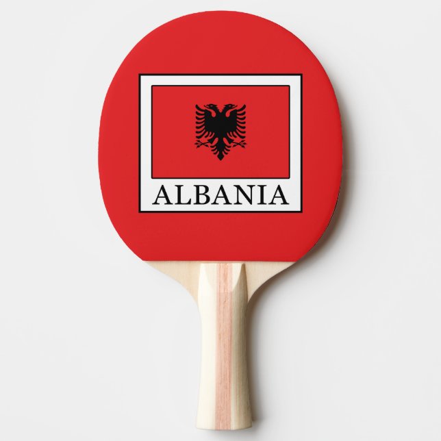 Albanien Tischtennis Schläger (Vorderseite)