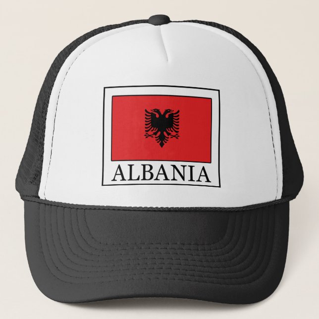 Albanien Truckerkappe (Vorderseite)