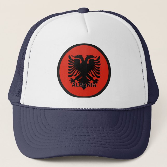 Albanien Truckerkappe (Vorderseite)