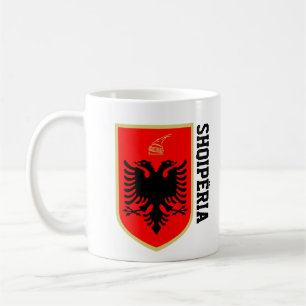 Albanien-Wappen Kaffee-Tasse Kaffeetasse
