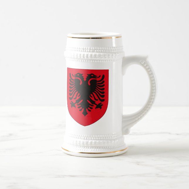 Albanien-Wappen Tasse (Rechts)