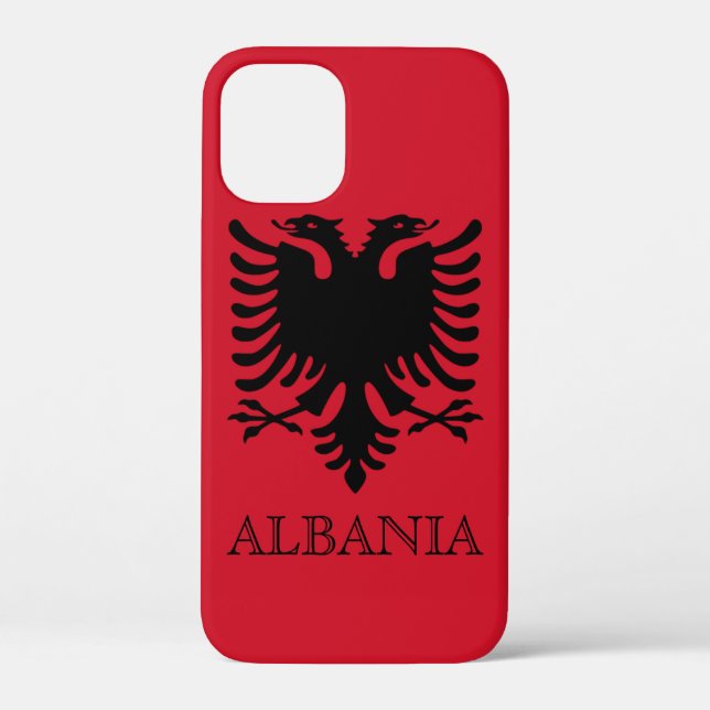 Albanienemblem Case-Mate iPhone Hülle (Rückseite)