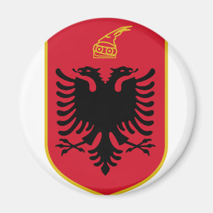 Albanienemblem Magnet