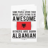 Albanienflagge Albanien Heritage Albanische Roots