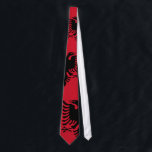 Albanienflagge - Albanischer Adler Krawatte<br><div class="desc">Krawatte der albanischen Flagge.</div>