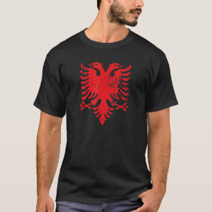Albanienflagge T-Shirt