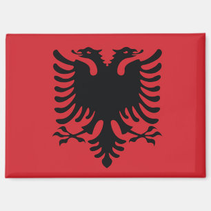 Albanienflaggenmagnet Magnet